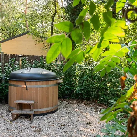 木屋 Forest Finest, Luxe Met Hot Tub Mooie Overkapping En Prachtige Tuin Met Veel Privacy *