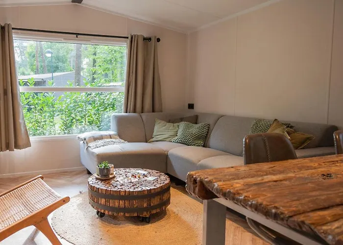 샬레 Forest Finest, Luxe Met Hot Tub Mooie Overkapping En Prachtige Tuin Met Veel Privacy 헨덜루