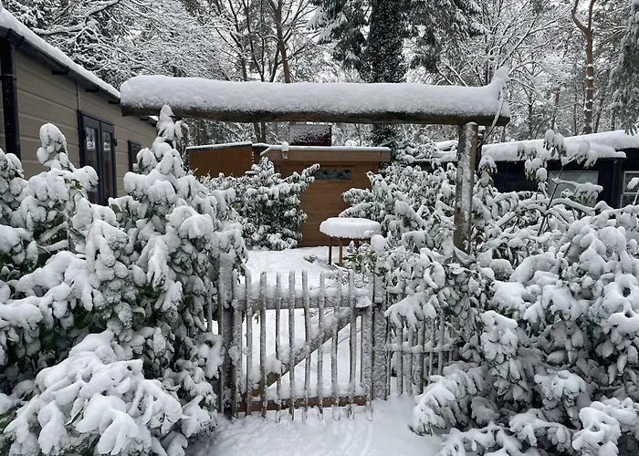 Forest Finest, Luxe Met Hot Tub Mooie Overkapping En Prachtige Tuin Met Veel Privacy Alpesi faház